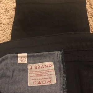 J Brand Black Skinny Jeans